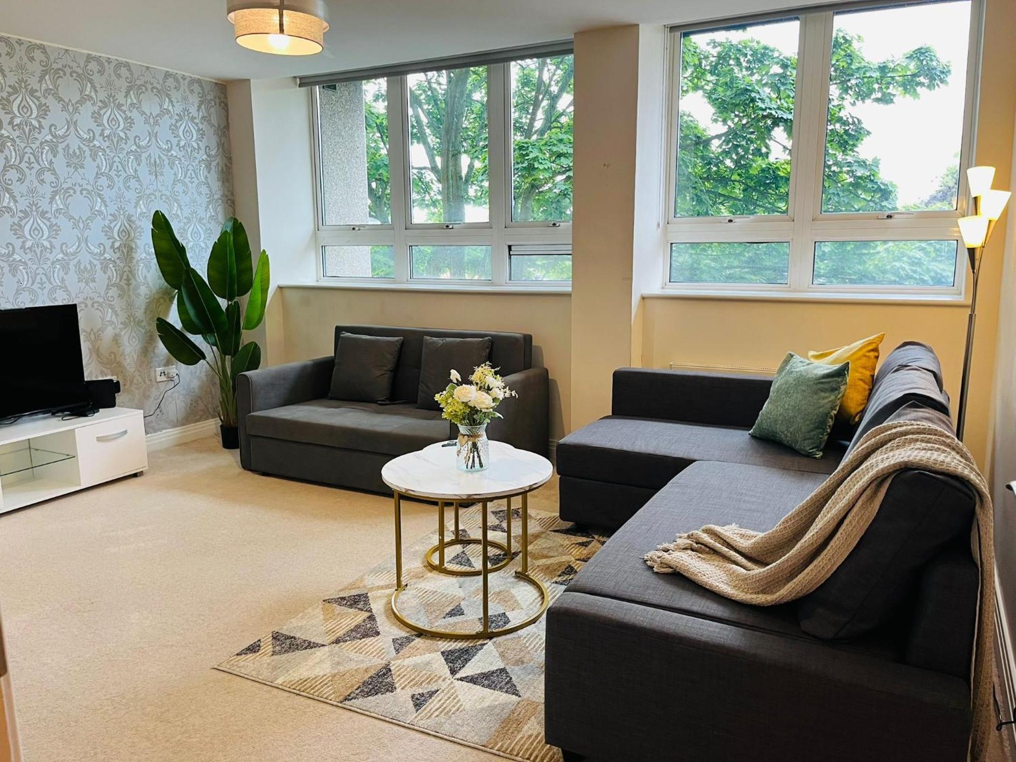 Modern Comfort Flat Town Centre Up To 8 People * Stevenage
