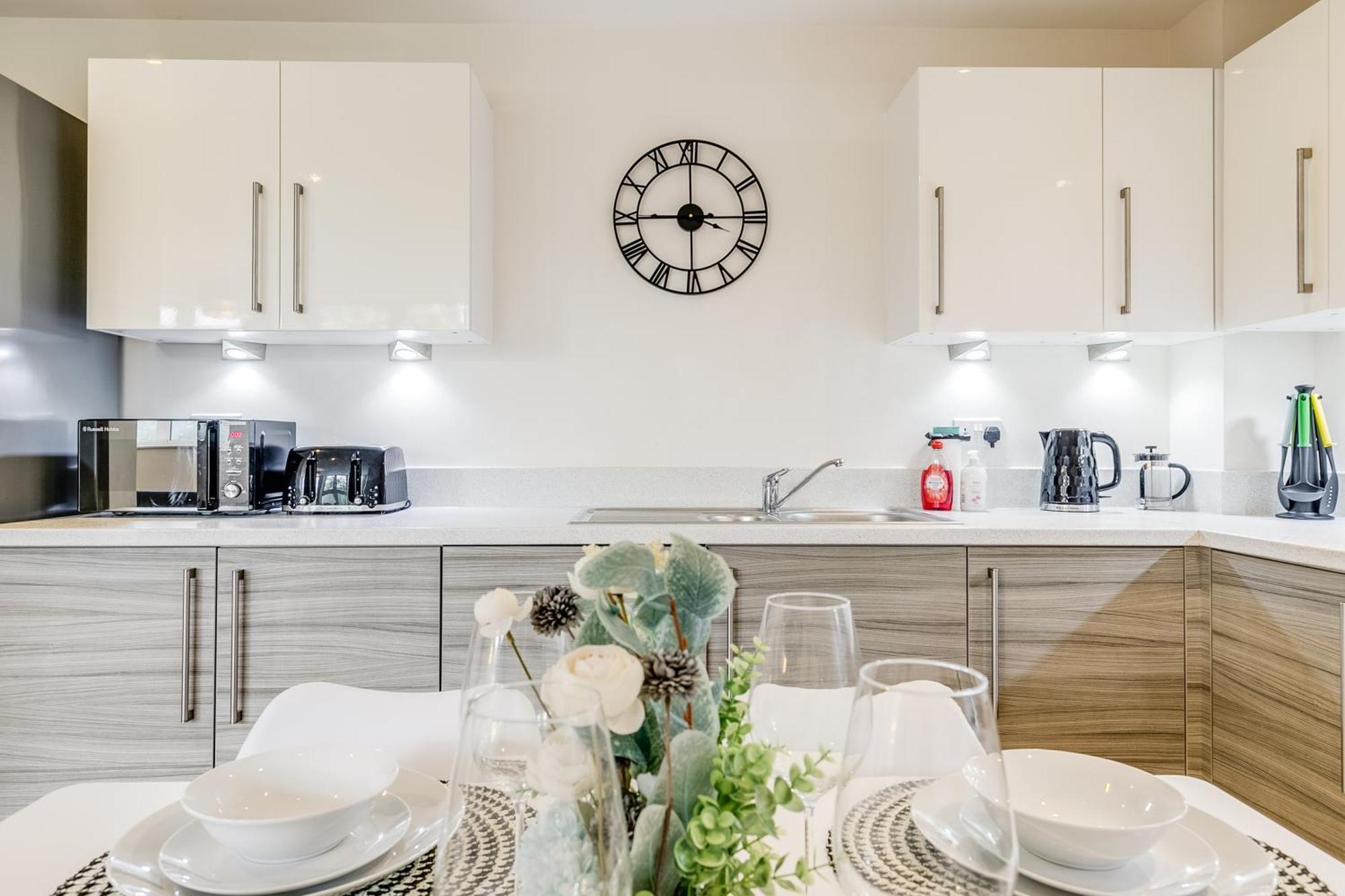 Apartment Modern Comfort Flat Town Centre Up To 8 People