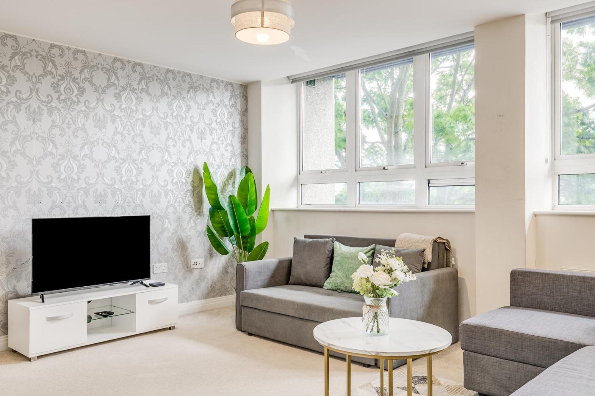 Modern Comfort Flat Town Centre Up To 8 People * Stevenage