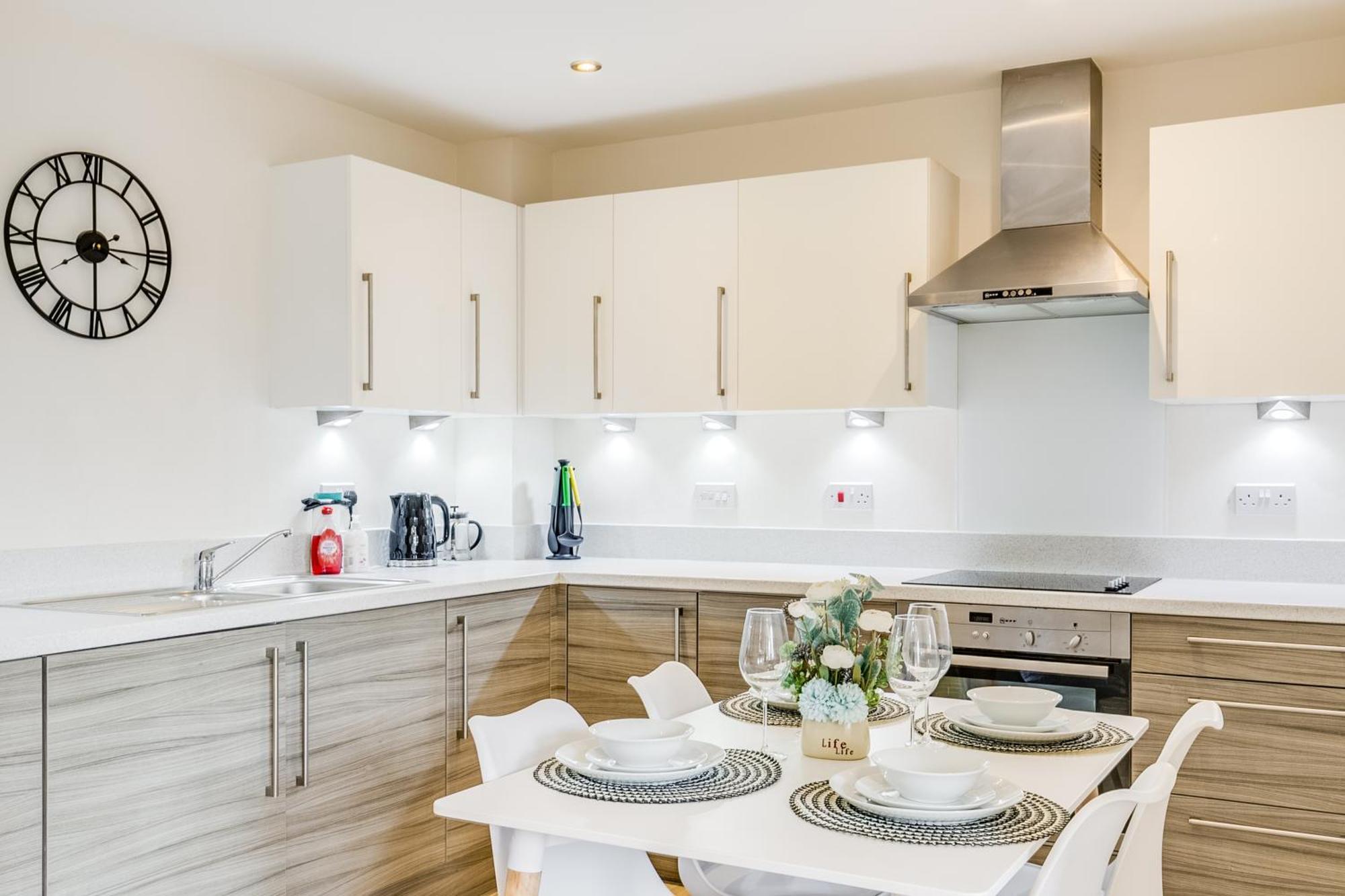 Modern Comfort Flat Town Centre Up To 8 People * Stevenage